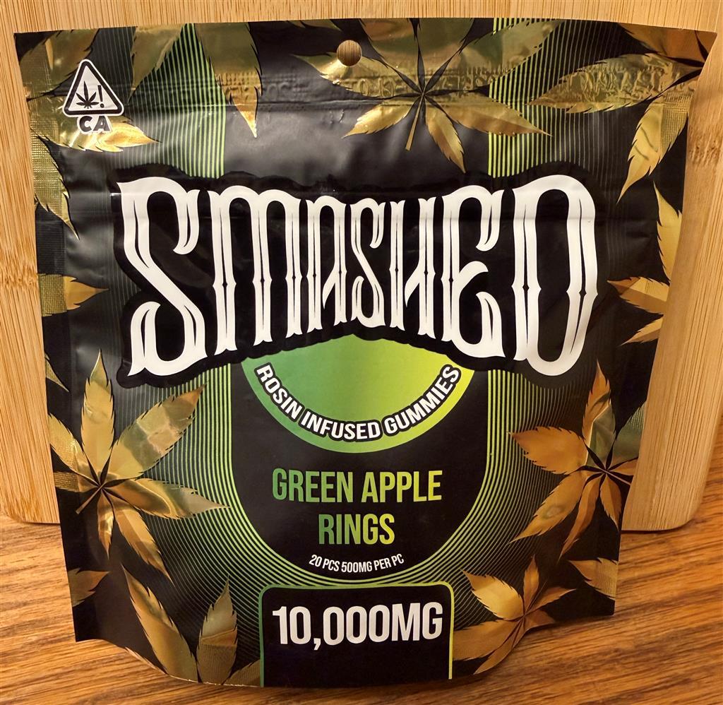 Green Apple Ring 10k