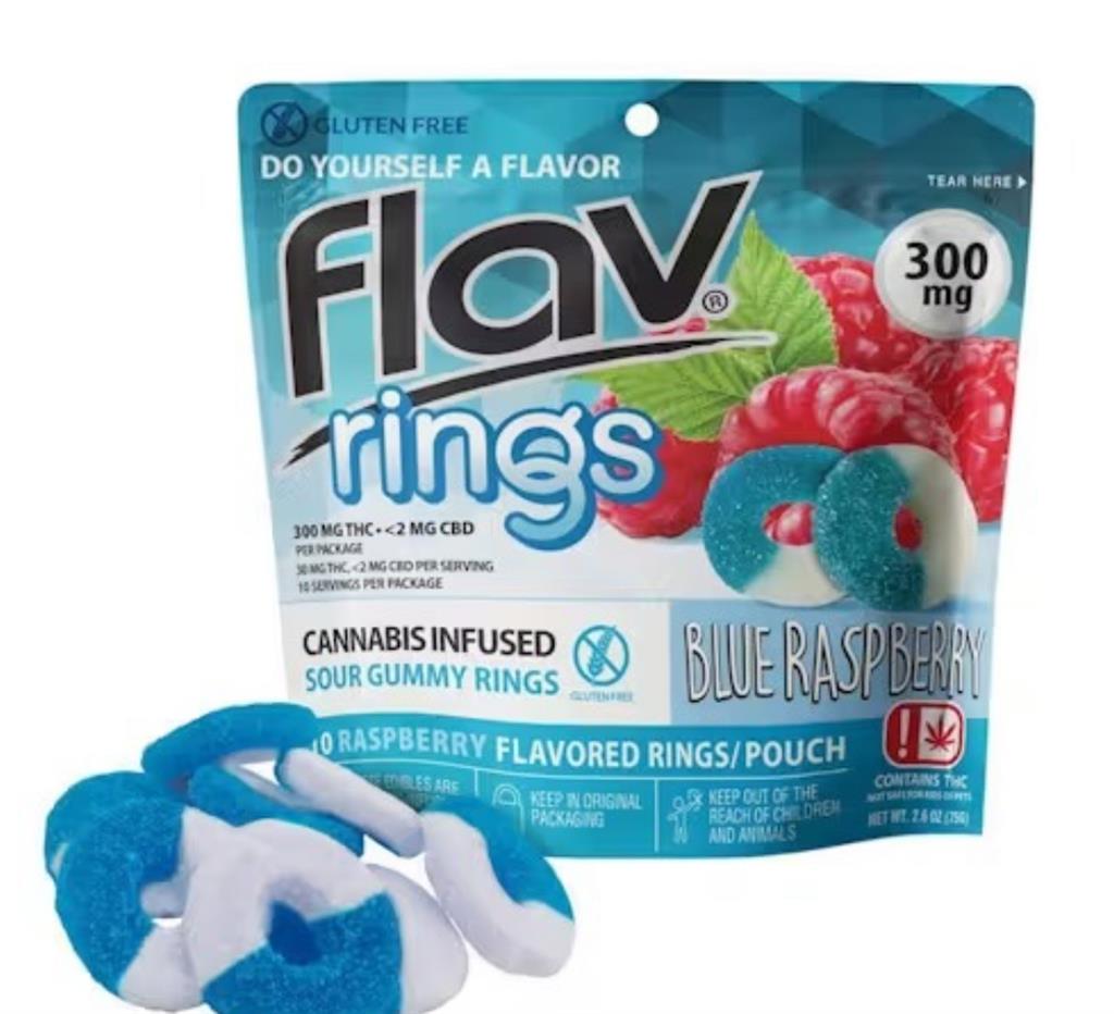 FLAV-Blue Raspberry Ring 1000MG