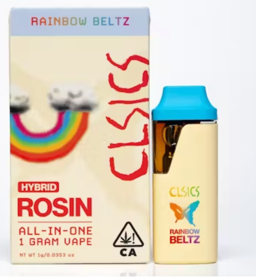 CLSICS-Rainbow Belts 1g AIO-Disposable