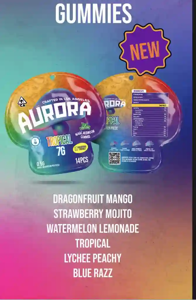 Aurora-7G Magic Gummies-DragonFruit