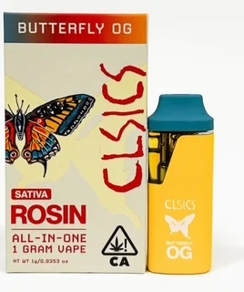 CLSICS-Butteryfly Og 1g AIO-Disposable