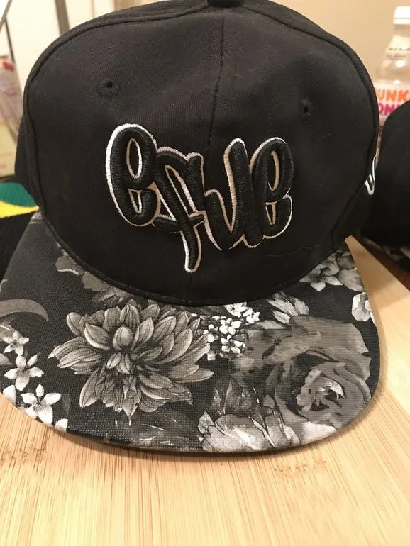 Blk & Wht Floral